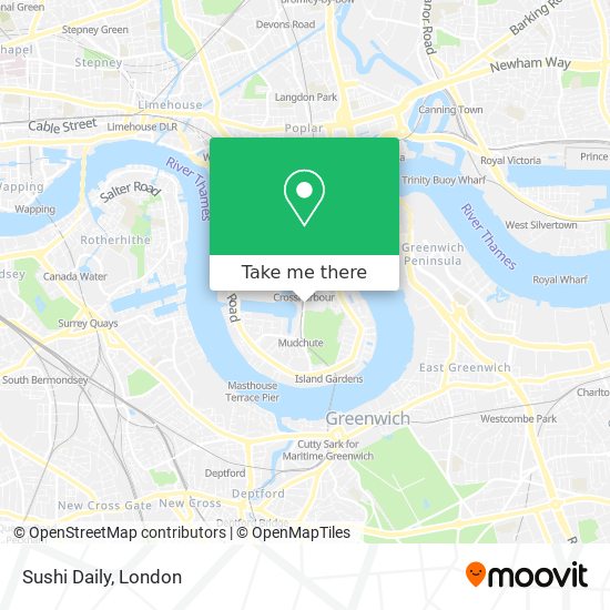 Sushi Daily map