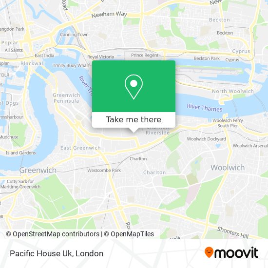 Pacific House Uk map