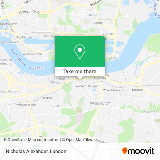 Nicholas Alexander map