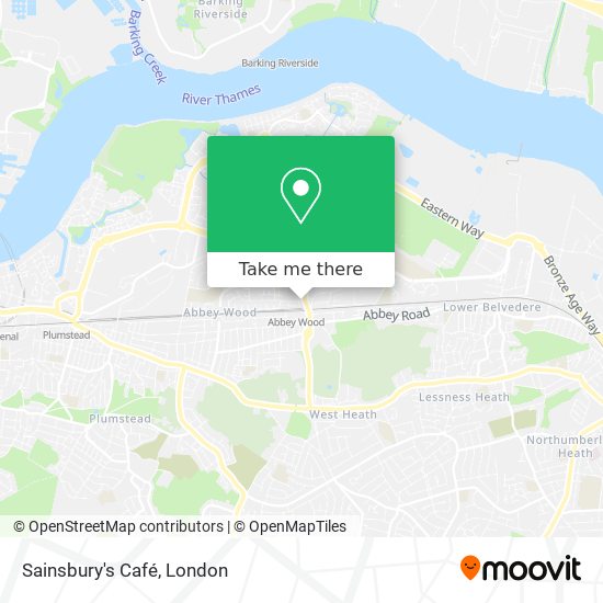 Sainsbury's Café map