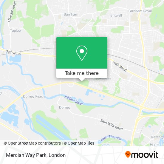 Mercian Way Park map
