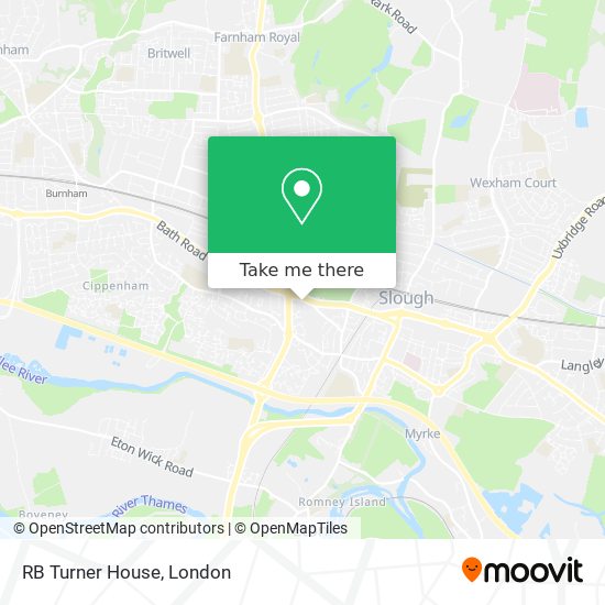 RB Turner House map