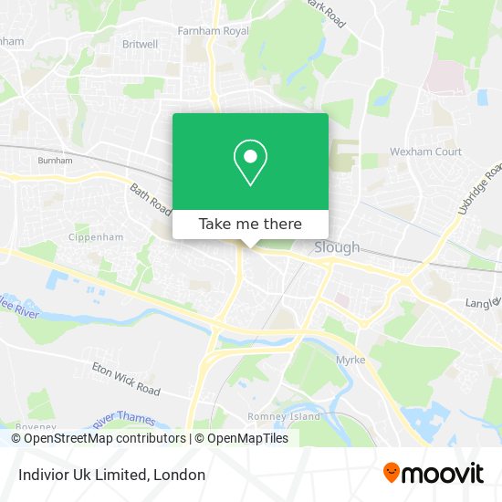 Indivior Uk Limited map