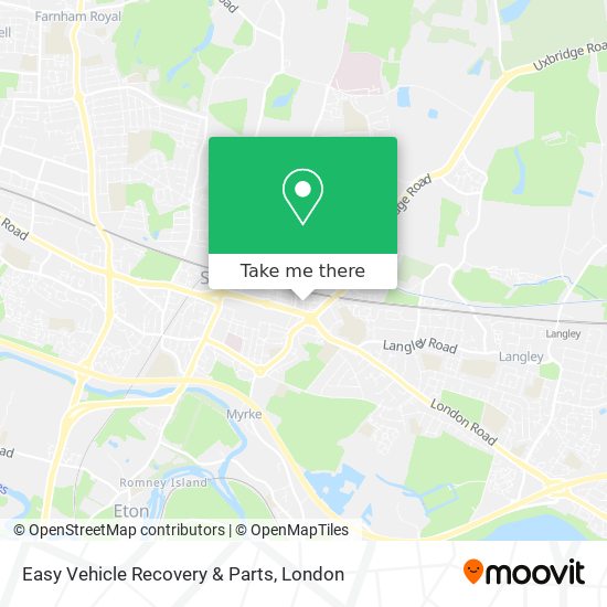 Easy Vehicle Recovery & Parts map