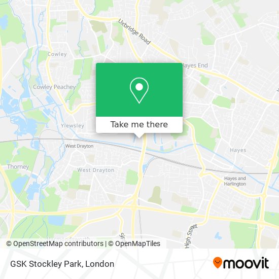 GSK Stockley Park map