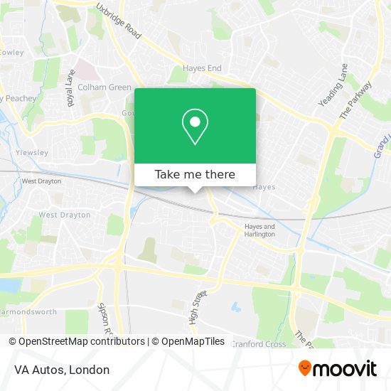 VA Autos map