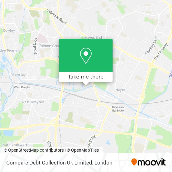 Compare Debt Collection Uk Limited map