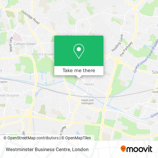 Westminster Business Centre map