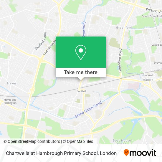 Chartwells at Hambrough Primary School map