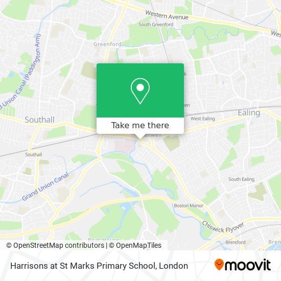Harrisons at St Marks Primary School map