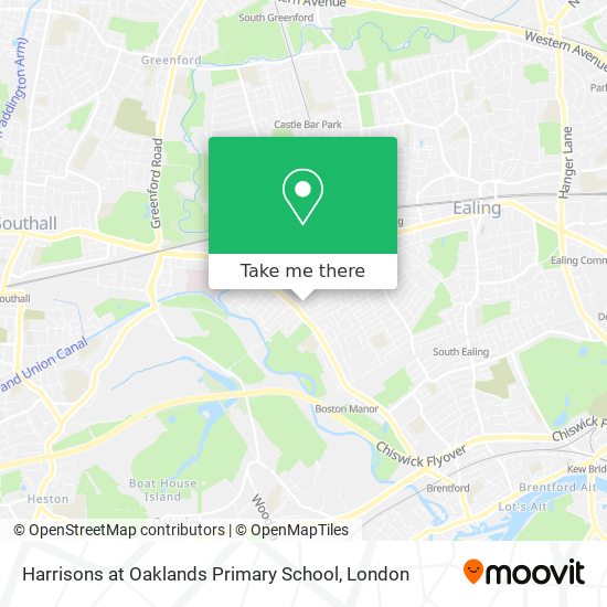 Harrisons at Oaklands Primary School map