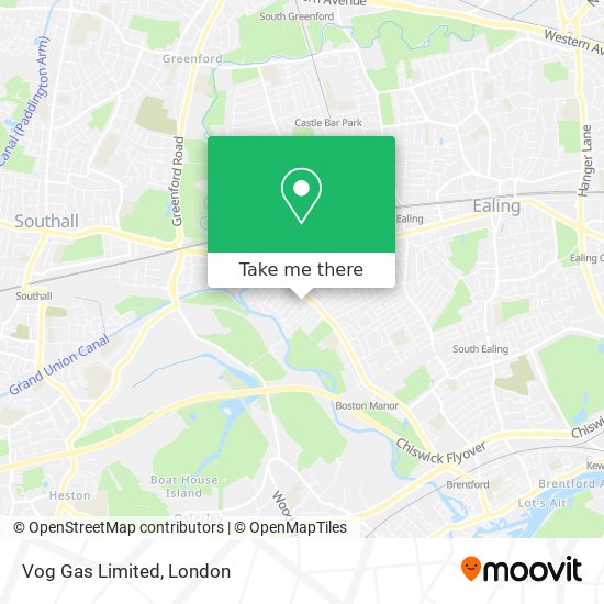 Vog Gas Limited map