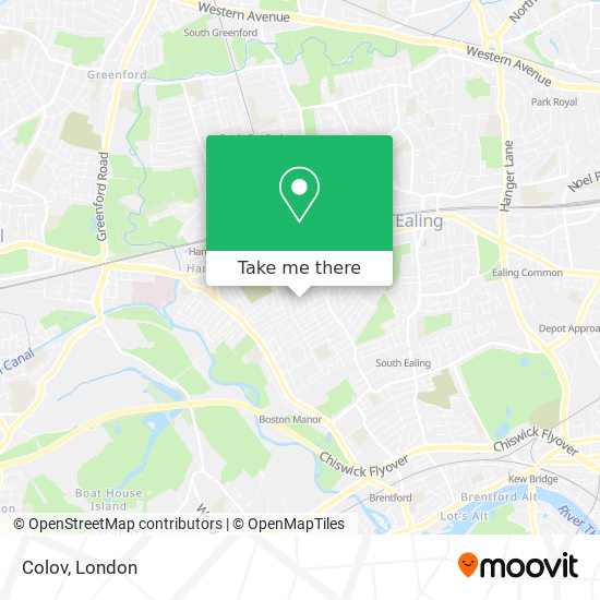 Colov map