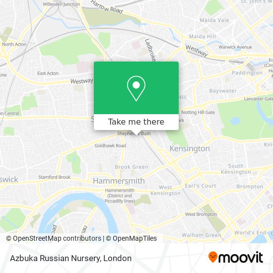 Azbuka Russian Nursery map