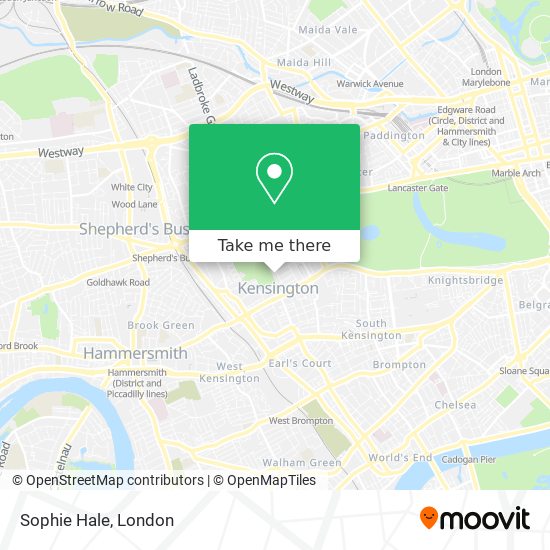 Sophie Hale map