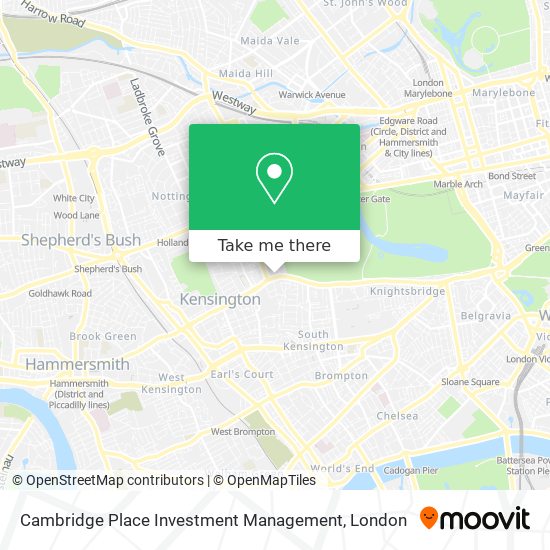 Cambridge Place Investment Management map