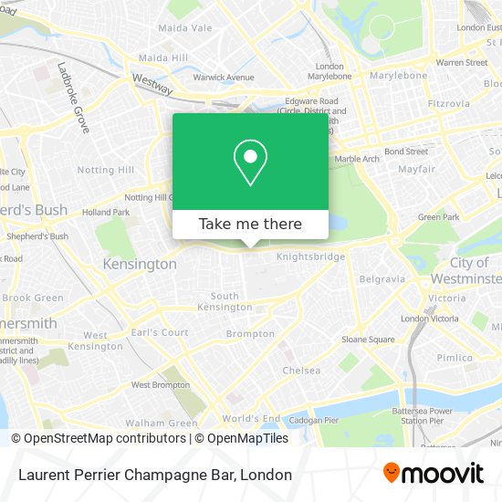 Laurent Perrier Champagne Bar map