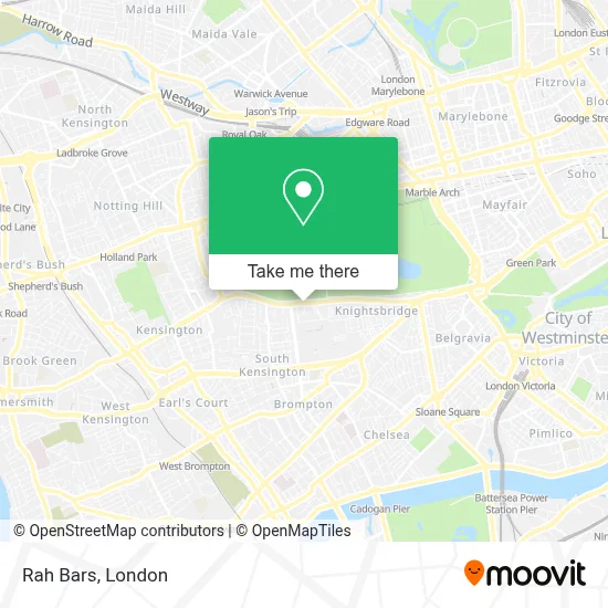 How to Get to Rah Bars in Kensington by Bus, Tube or Train?