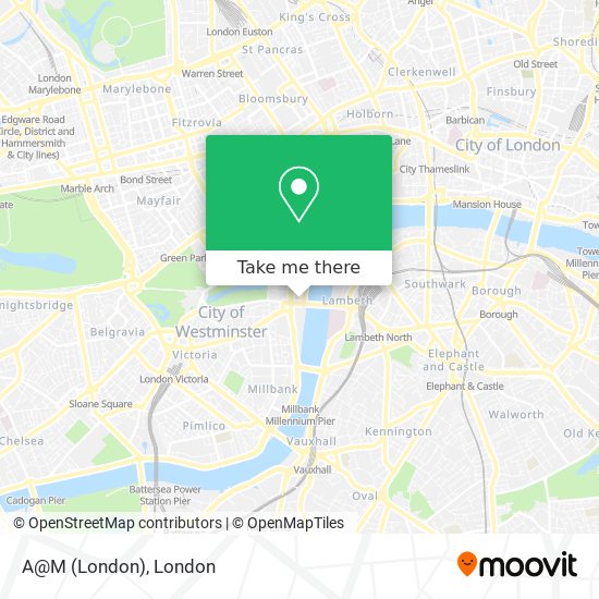 A@M (London) map