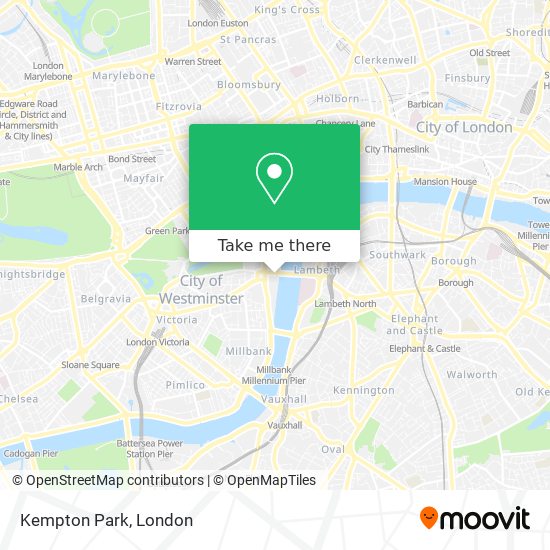 Kempton Park map