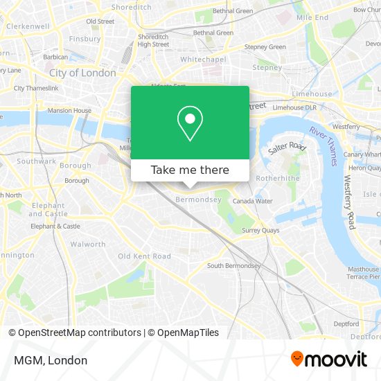 MGM map