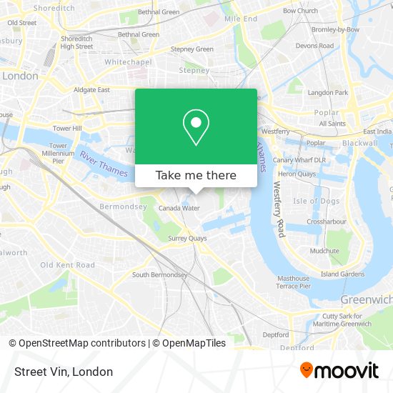 Street Vin map