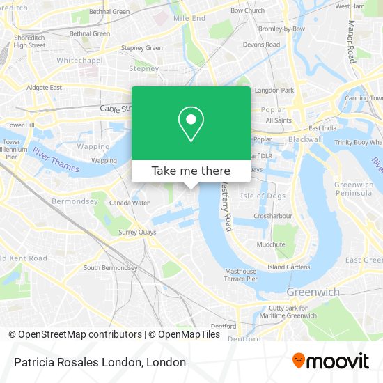 Patricia Rosales London map