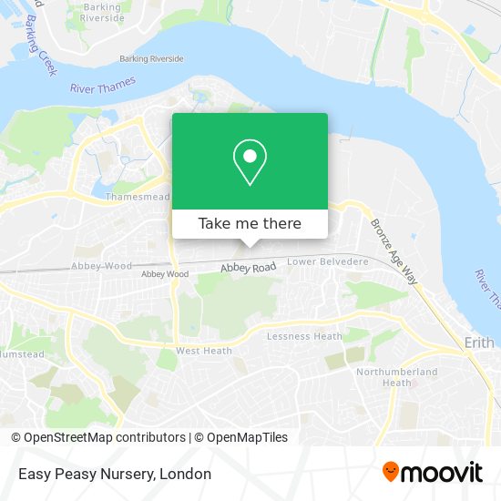 Easy Peasy Nursery map