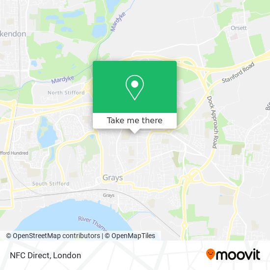 NFC Direct map