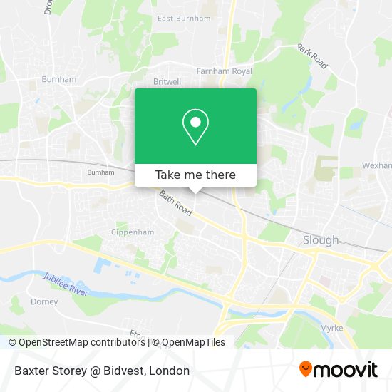 Baxter Storey @ Bidvest map