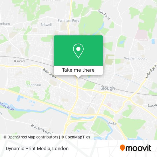 Dynamic Print Media map