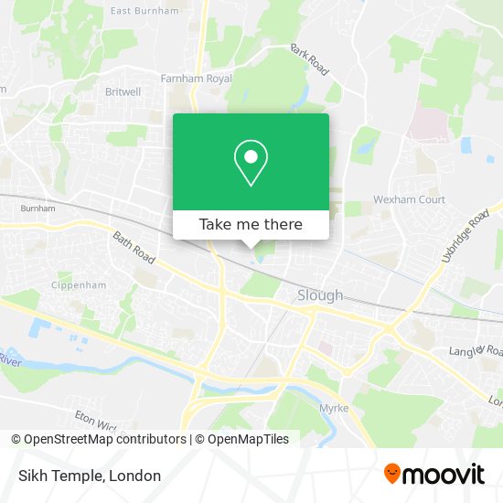 Sikh Temple map