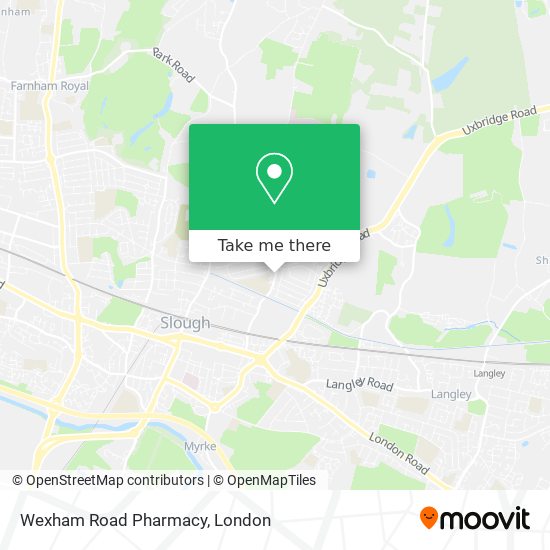 Wexham Road Pharmacy map