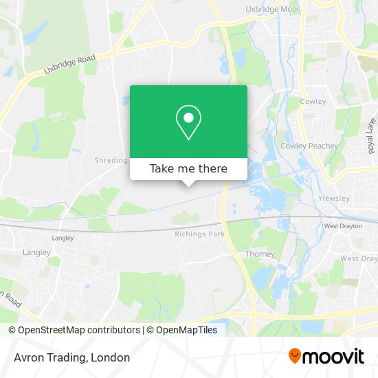 Avron Trading map