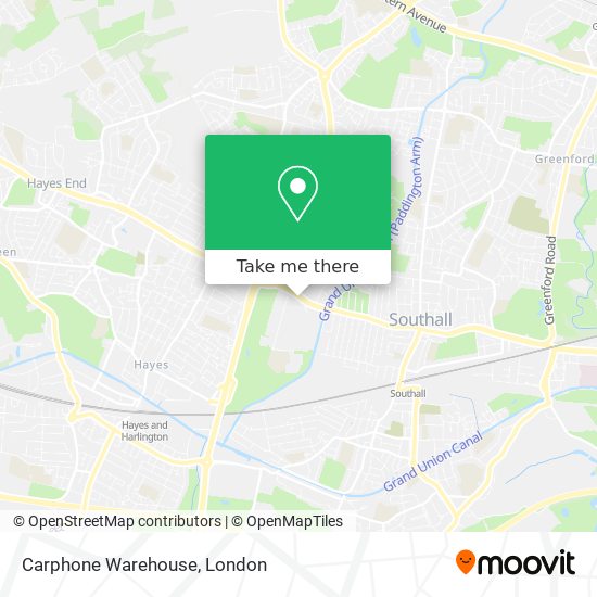 Carphone Warehouse map