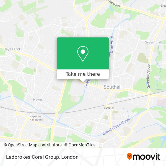 Ladbrokes Coral Group map
