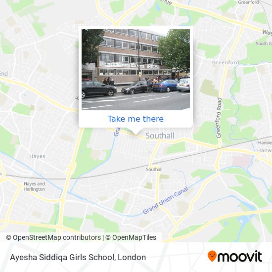 Ayesha Siddiqa Girls School map