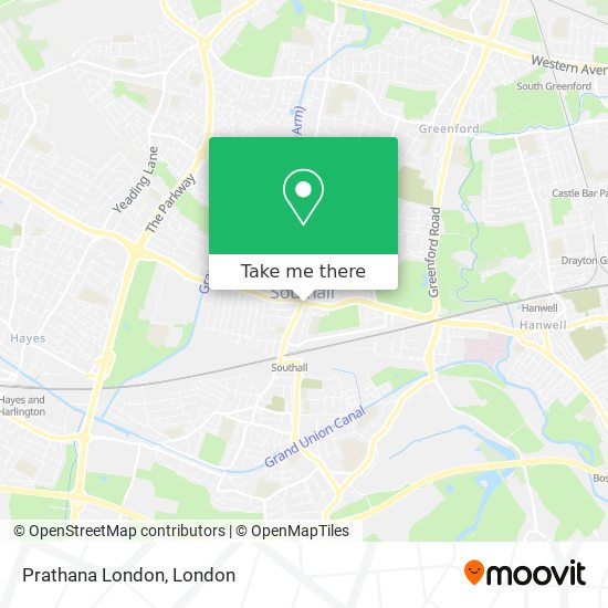 Prathana London map