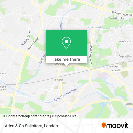 Aden & Co Solicitors map