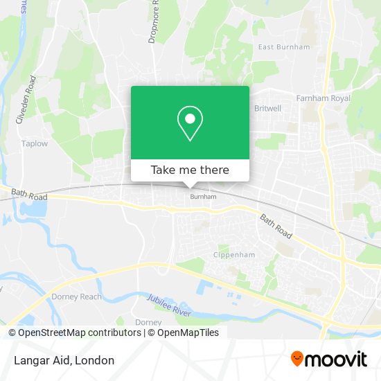 Langar Aid map