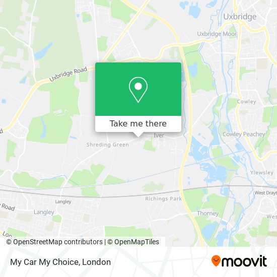 My Car My Choice map