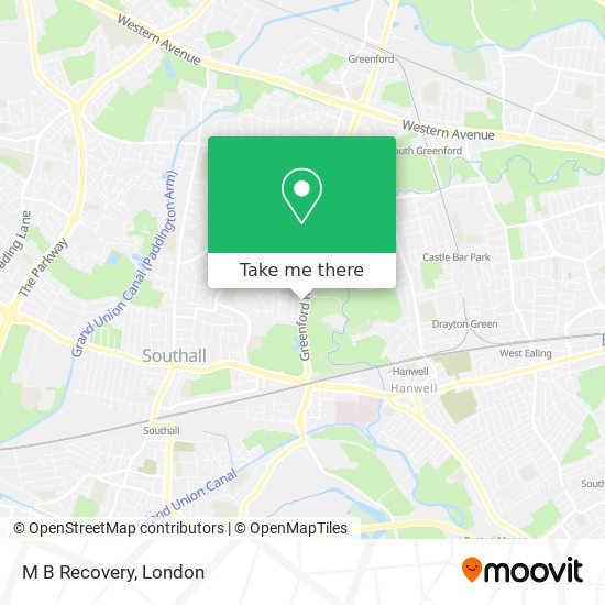M B Recovery map