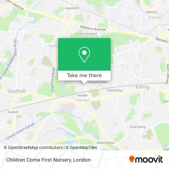 Children Come First Nursery map