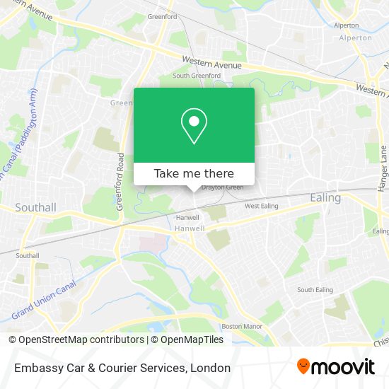 Embassy Car & Courier Services map