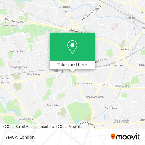 YMCA map