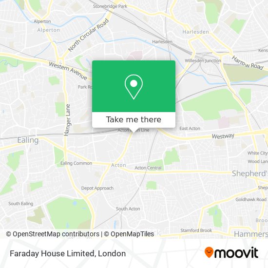 Faraday House Limited map