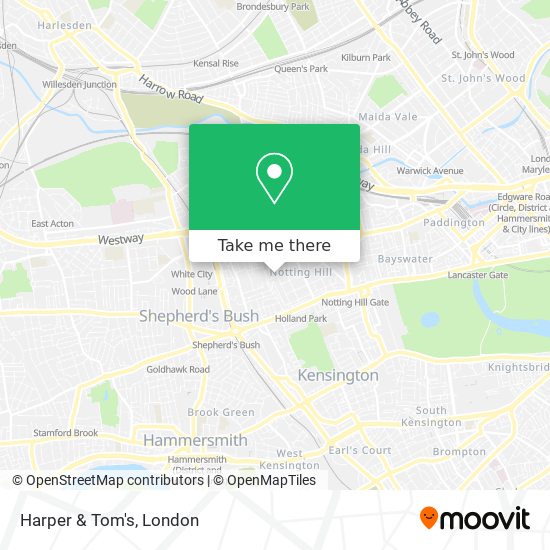 Harper & Tom's map