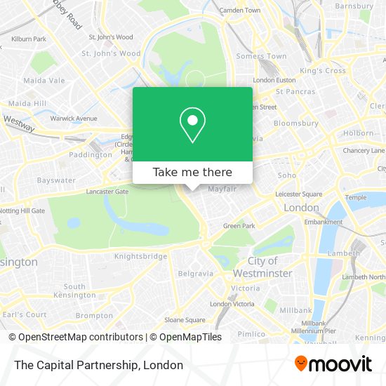 The Capital Partnership map