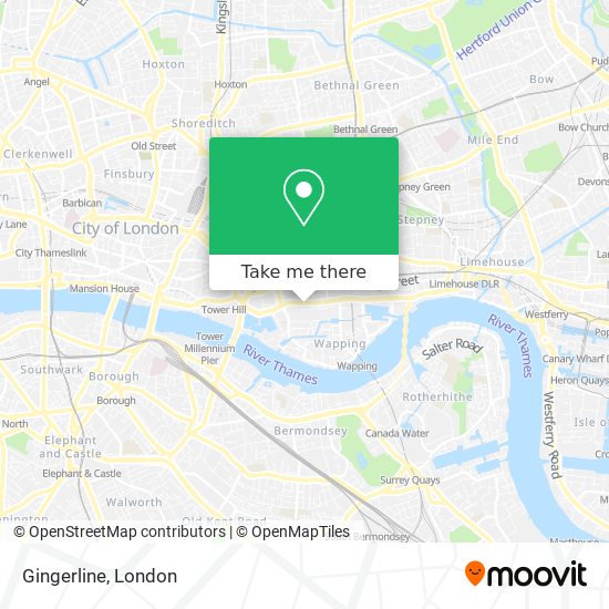 Gingerline map