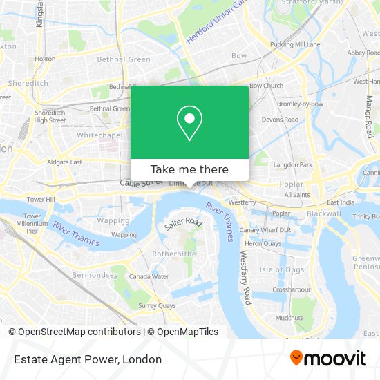Estate Agent Power map